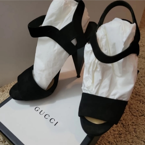 Gucci platform sandals - Picture 3 of 4